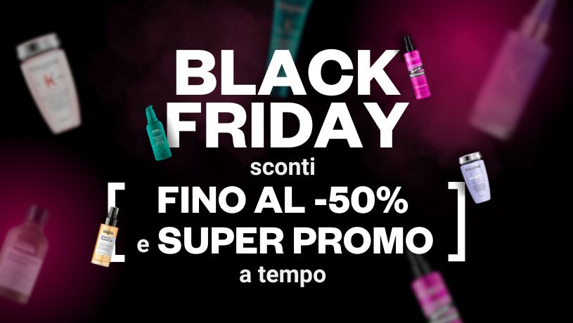 Styler e prodotti per capelli: Black Friday da hair lovers