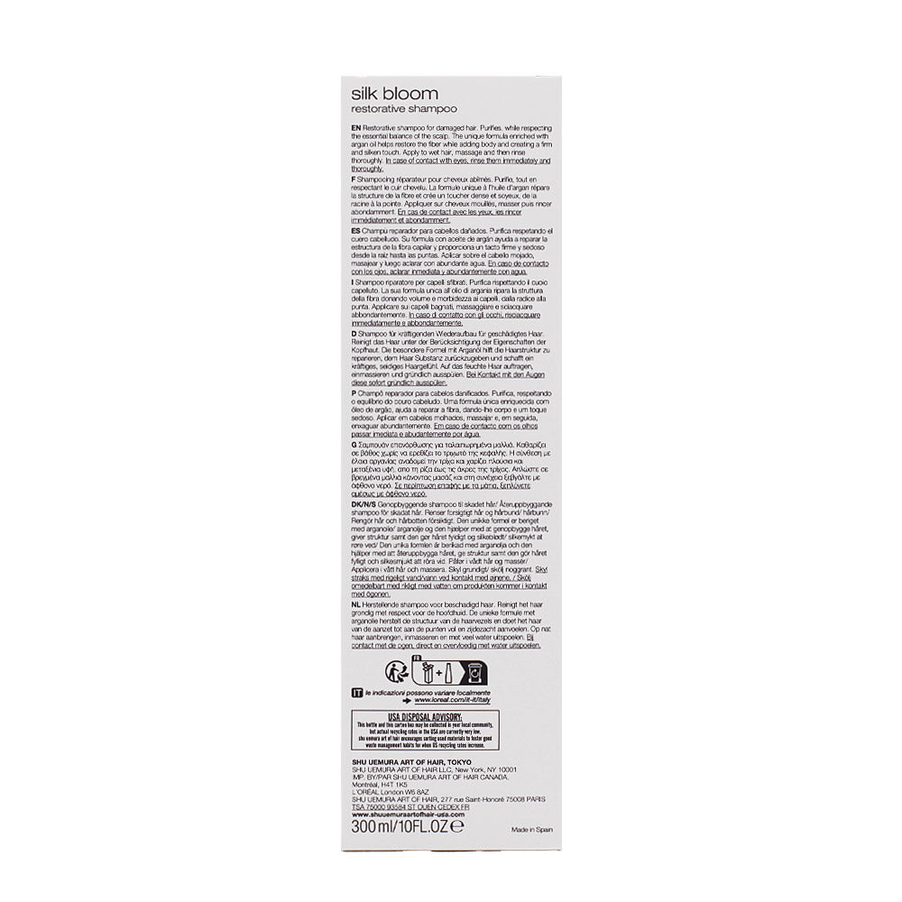 Shu Uemura Silk Bloom Shampoo 300ml - shampoo per capelli indeboliti [all]