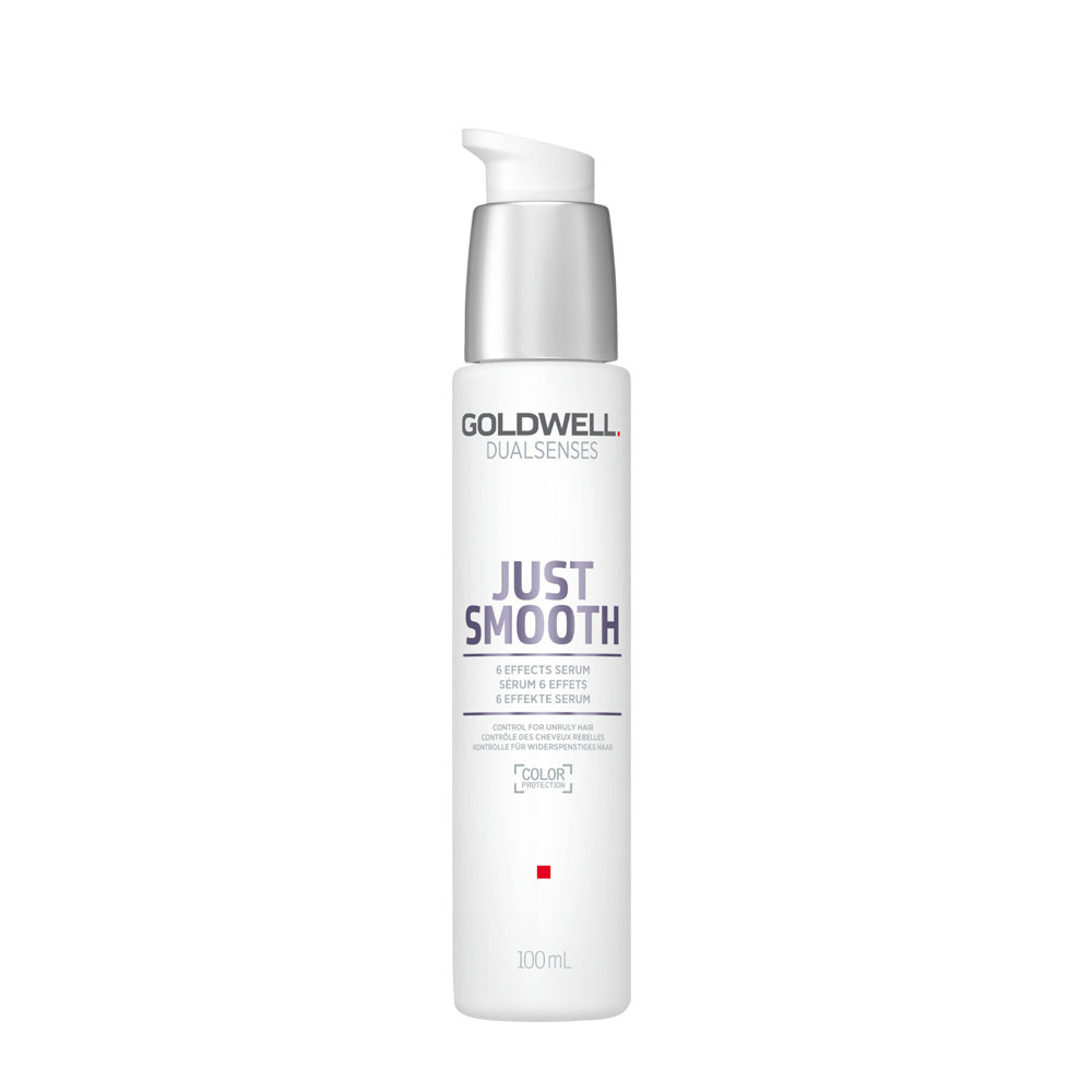 Goldwell Dualsenses Just Smooth 6 Effects Serum 100ml - siero 6 effects per capelli indisciplinati e crespi [all]