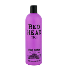 Tigi Bed Head Dumb Blonde Shampoo 750ml - shampoo for treated blond hair