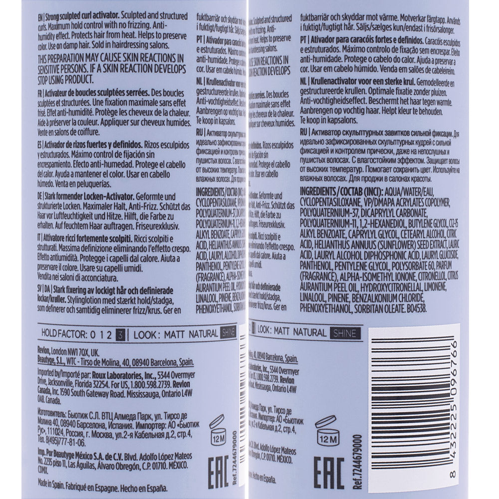Revlon Style Masters Curly 3 Fanaticurls 150ml - attivatore di ricci