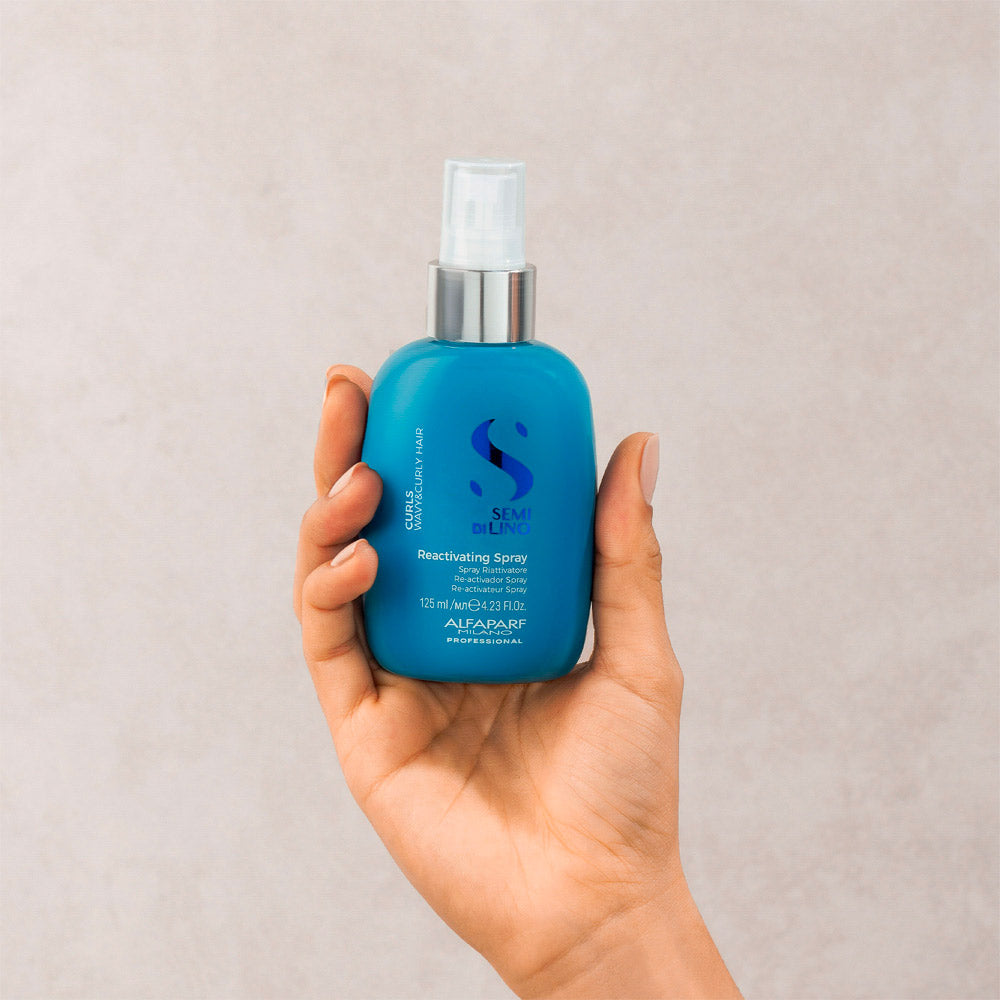 Alfaparf Milano Semi di Lino Curls Reactivating Spray 125ml - spray riattivatore