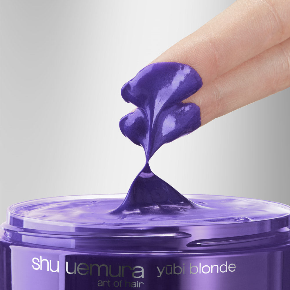 Shu Uemura Yubi Blonde Anti-Brass Purple Balm 200ml - maschera antigiallo per capelli biondi [all]