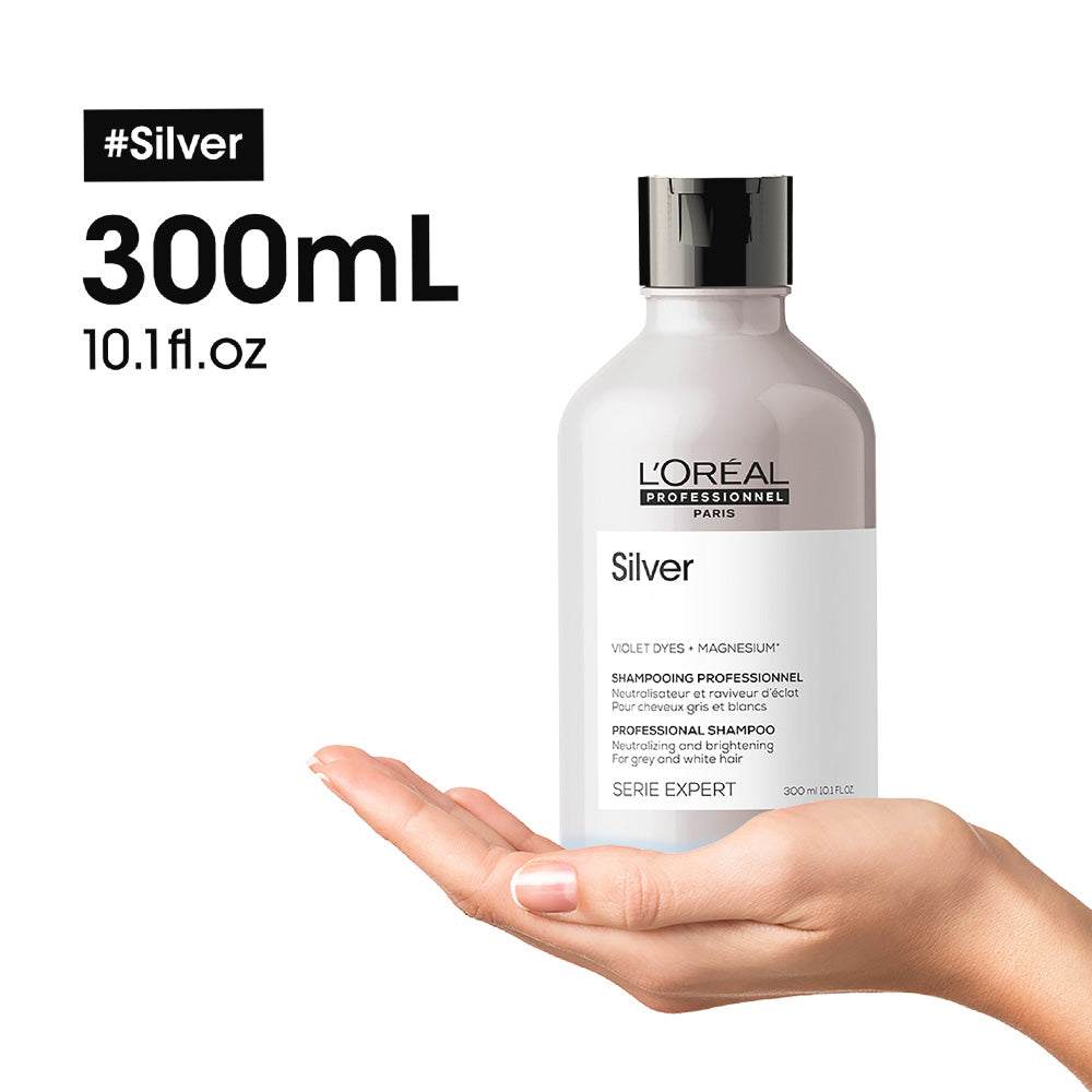L'Oréal Professionnel Paris Serie Expert Silver Shampoo 300ml - shampoo antigiallo [all]