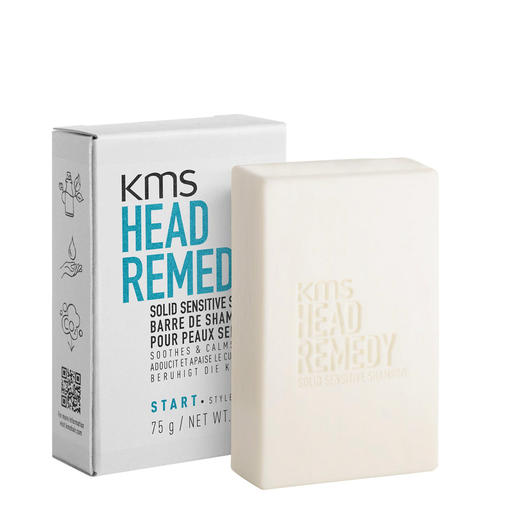 Kms Head  Remedy Solid Sensitive Shampoo 75gr - shampoo solido per cuoio capelluto sensibile [all]