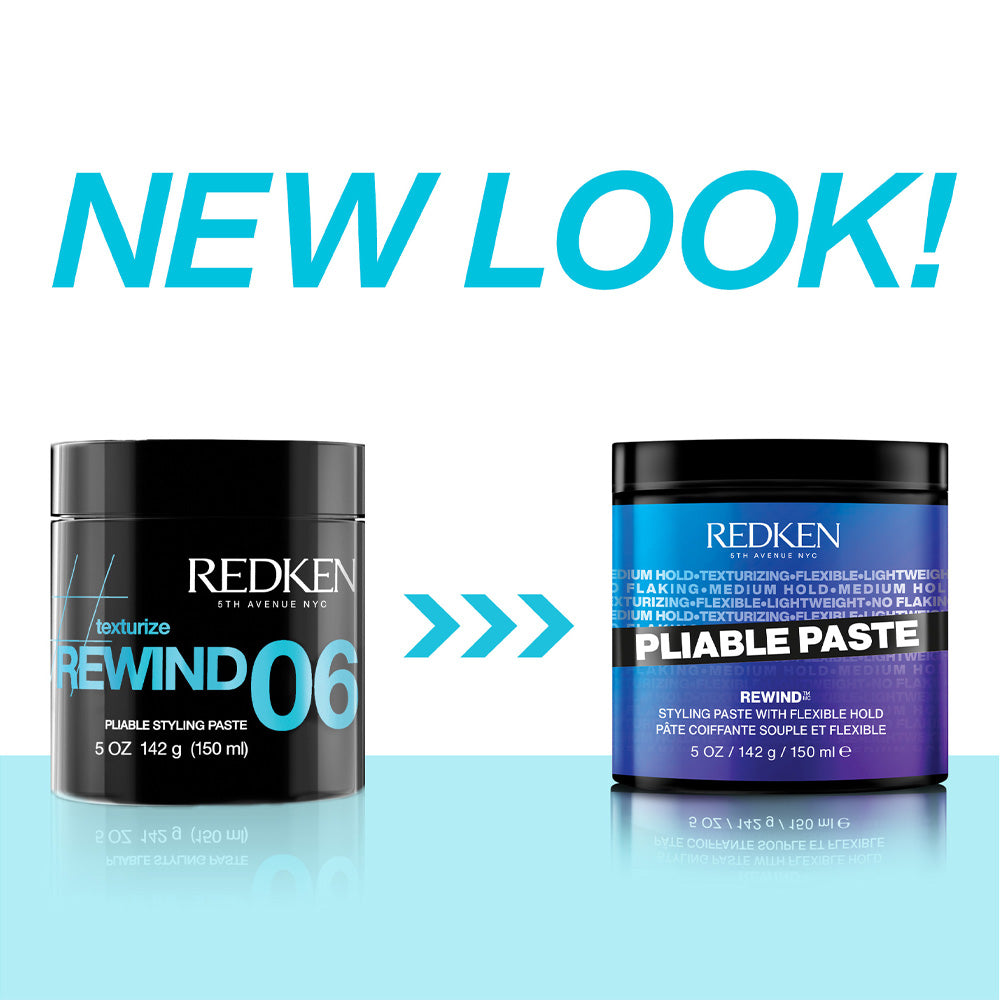 Redken Pliable Paste 150ml - pasta per capelli texturizzante flessibile a tenuta media [all]