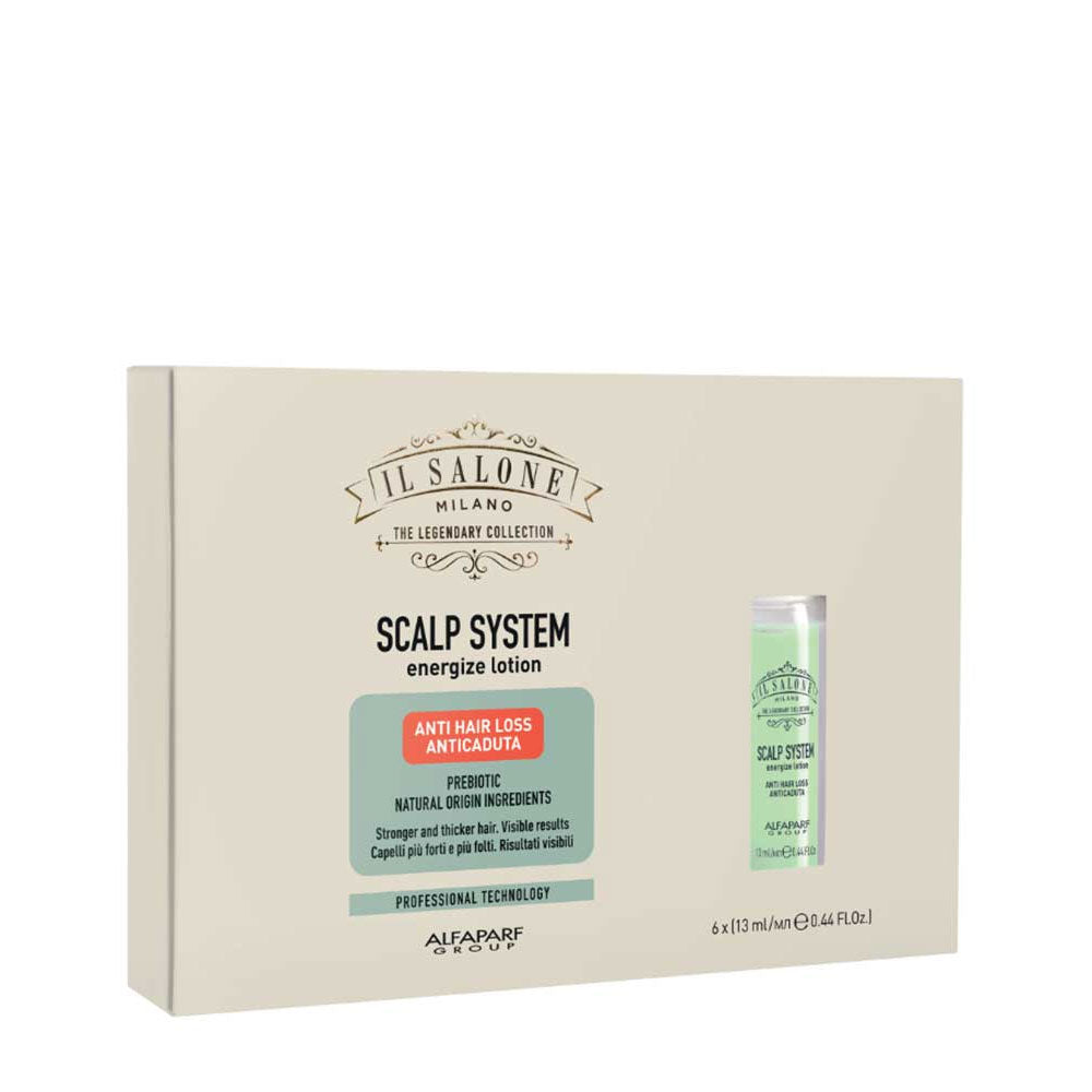 Alfaparf Milano Il Salone Scalp System Energize Lotion Anti Hair Loss Vials 6x13ml - fiale anticaduta [all]