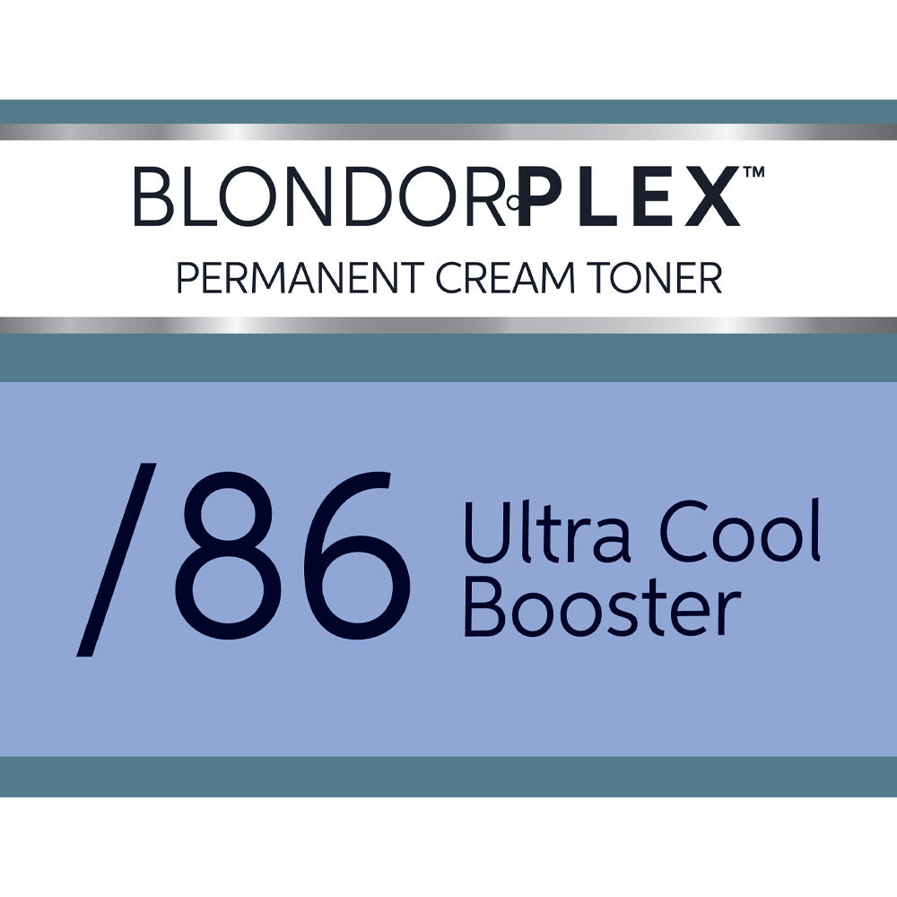 Wella Blondor Plex Cream Toner Ultra Cool Booster /86 60ml - colorazione permanente tonalizzante [all]