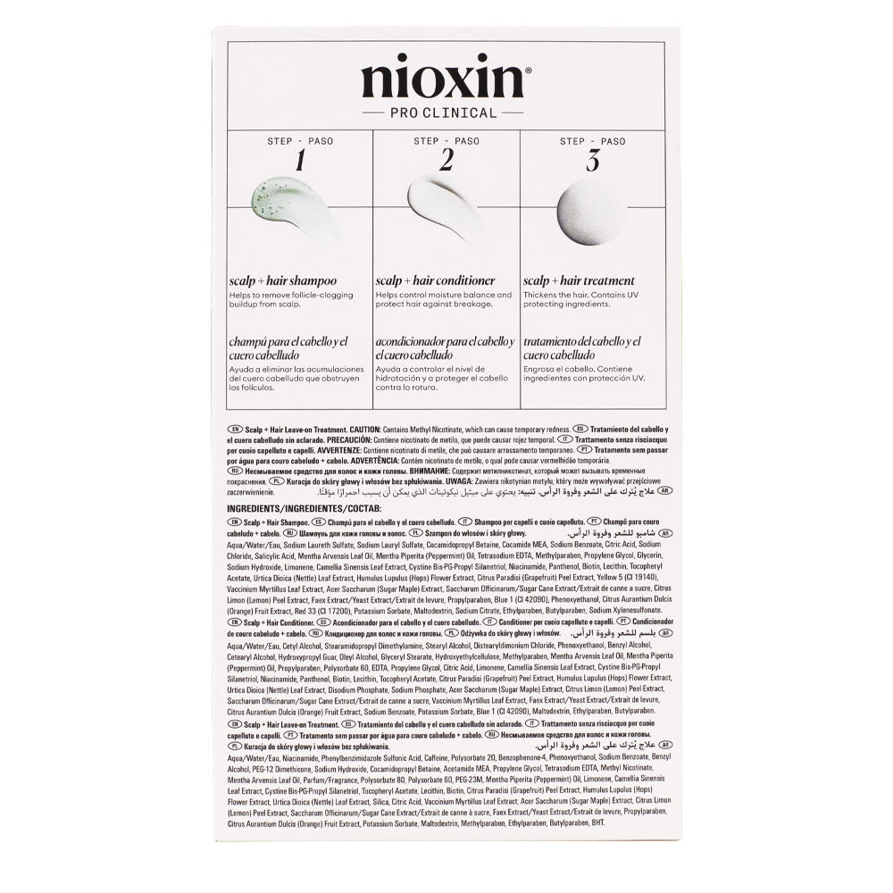 Nioxin Sistema 2 Kit Trifasico 300ml - kit anti assottigliamento avanzato [all]