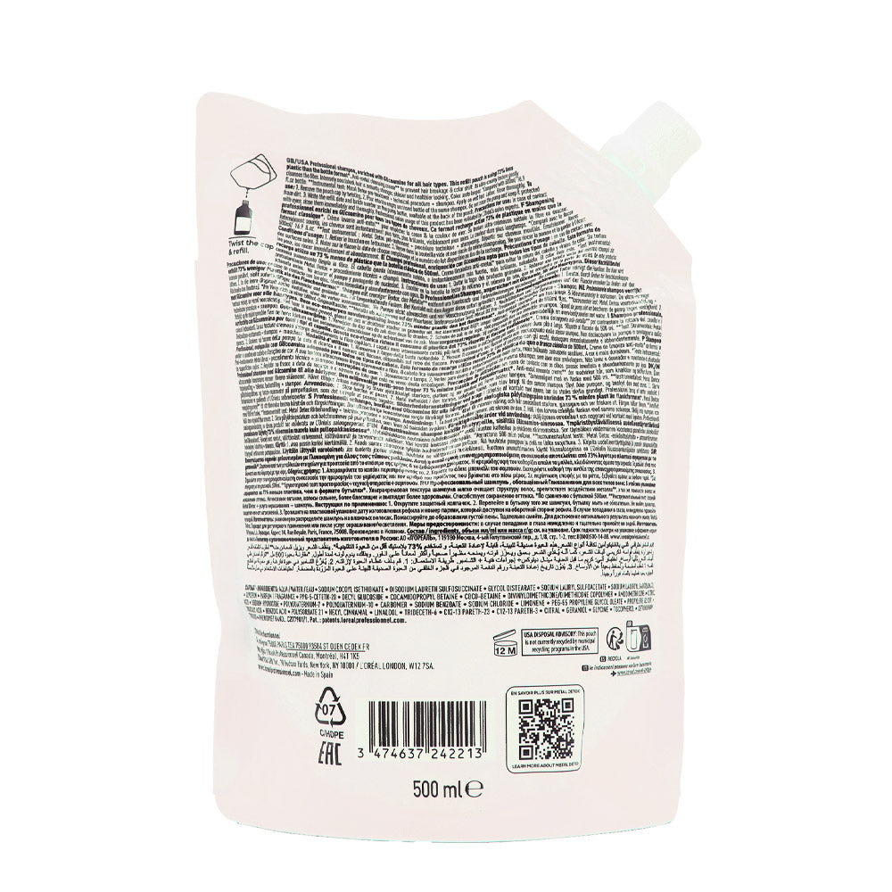 L'Oreal Professionnel Paris Serie Expert Metal Detox Shampoo Refill 500ml - eco-ricariche shampoo purificante [all]