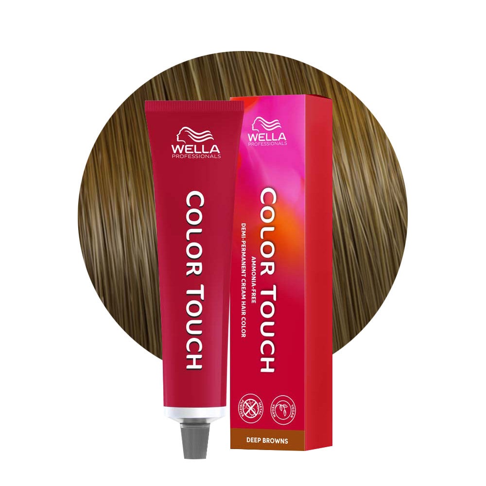 Wella Color Touch Deep Browns 7/71 Biondo Medio Sabbia Cenere 60ml - colore semipermanente senza ammoniaca [all]