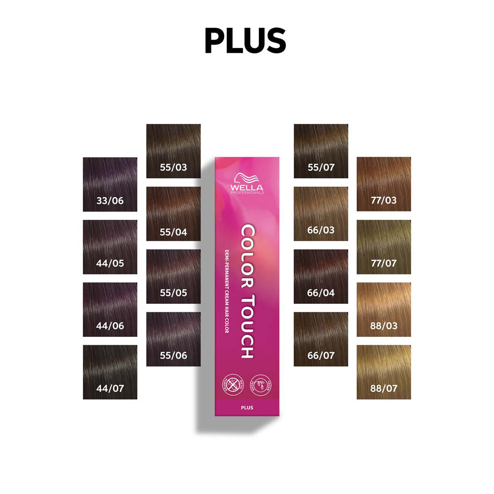 Wella Color Touch Plus 88/07 Biondo Chiaro Intenso Naturale Sabbia 60ml - colore demi-permanente [all]