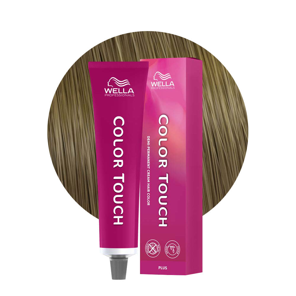 Wella Color Touch Plus 77/07 Biondo Medio Intenso Naturale Sabbia 60ml- colore demi-permanente [all]