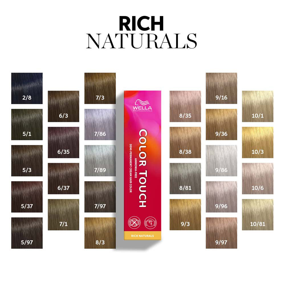 Wella Color Touch Rich Naturals 10/3 Biondo Platino Dorato 60ml - colore semipermanente senza ammoniaca [all]