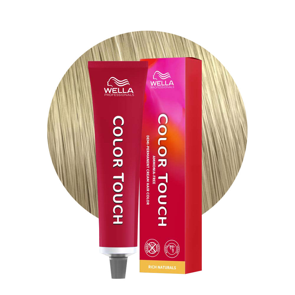 Wella Color Touch Rich Naturals 10/81 Biondo Chiarissimo Perla Cenere 60ml  - colore semipermanente senza ammoniaca [all]