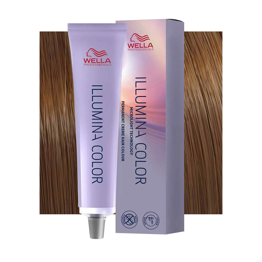 Wella Illumina Color 7/75 Biondo Medio Castano Mogano 60ml - colorazione permanente [all]