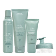 Aveda Scalp Solutions Balancing Shampoo 200ml Conditioner 200ml Masque 150ml Scalp Massager