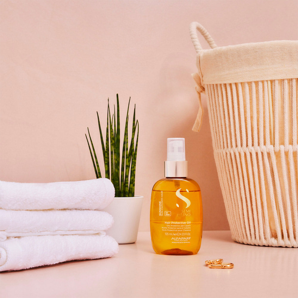 Alfaparf Milano Semi di Lino Sunshine Hair Protective Milk 125ml - latte leave-in protezione solare