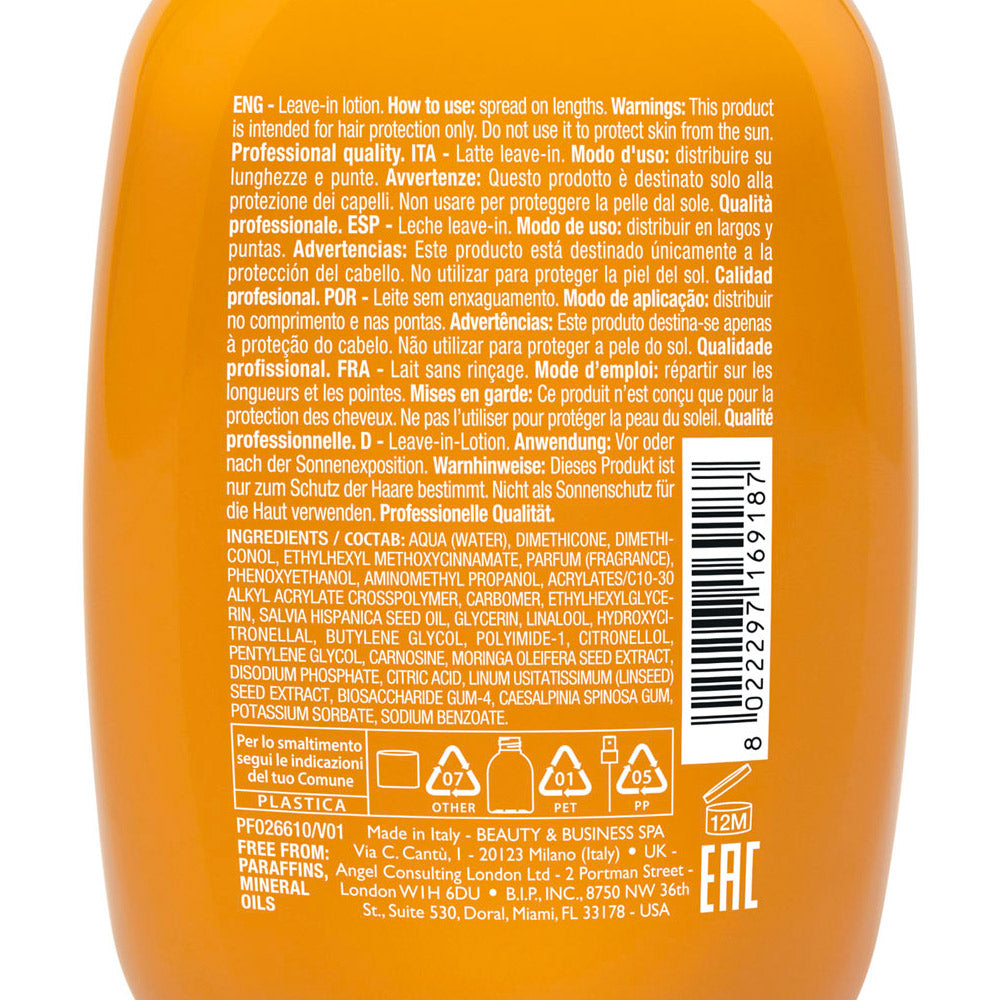 Alfaparf Milano Semi di Lino Sunshine Hair Protective Milk 125ml - latte leave-in protezione solare