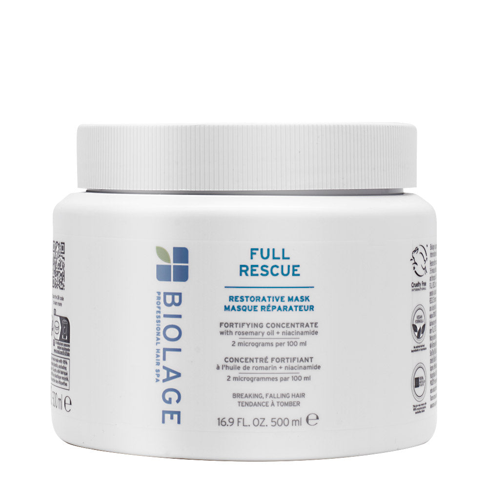Biolage Professional Hair Spa Full Rescue Mask 500ml - maschera anti caduta [all]