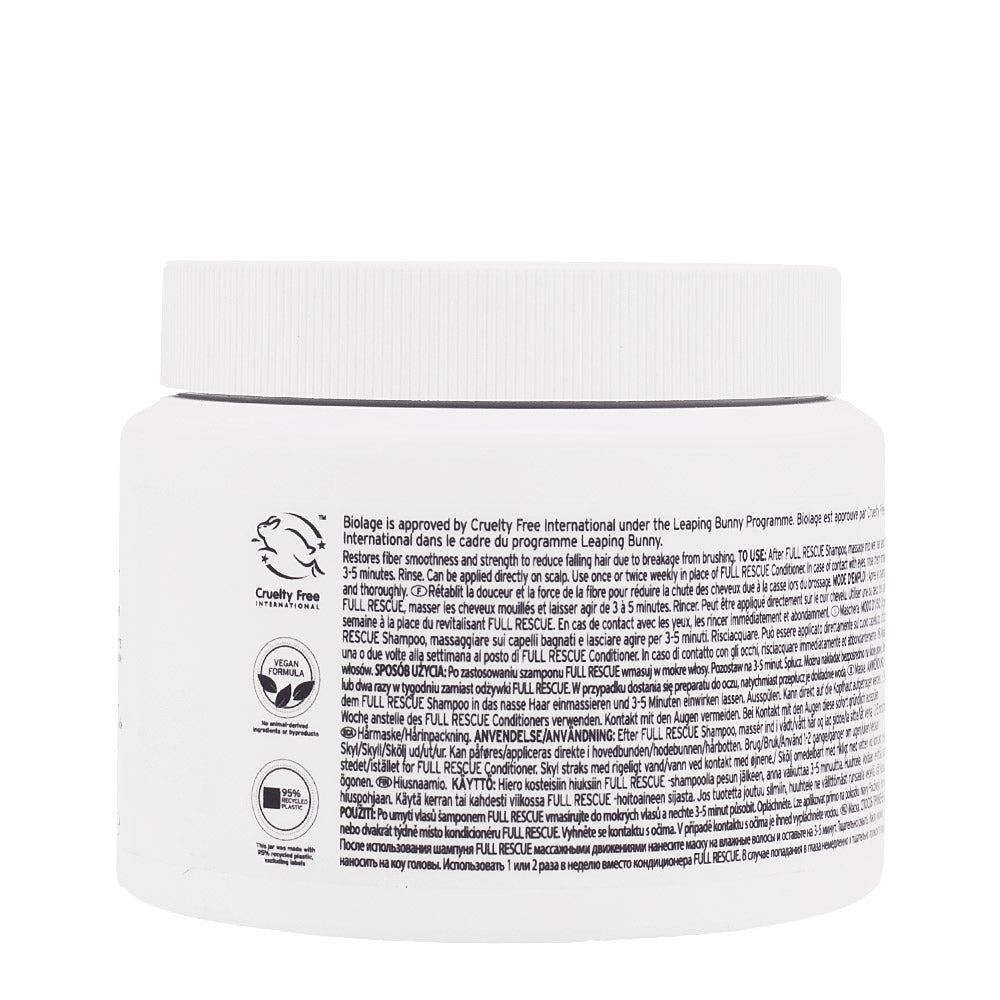 Biolage Professional Hair Spa Full Rescue Mask 500ml - maschera anti caduta [all]