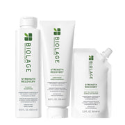 Biolage Professional Hair Spa Strenght Recovery Shampoo 400ml Conditioner 236ml Deep Treatment Pack 100ml