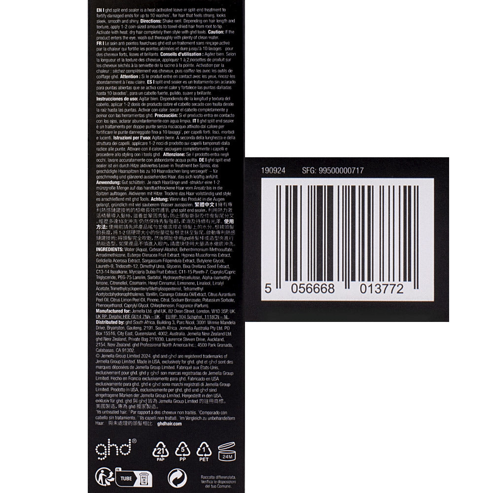 Ghd Rehab Split End Sealer 100ml - trattamento sigillante doppie punte senza risciacquo [all]
