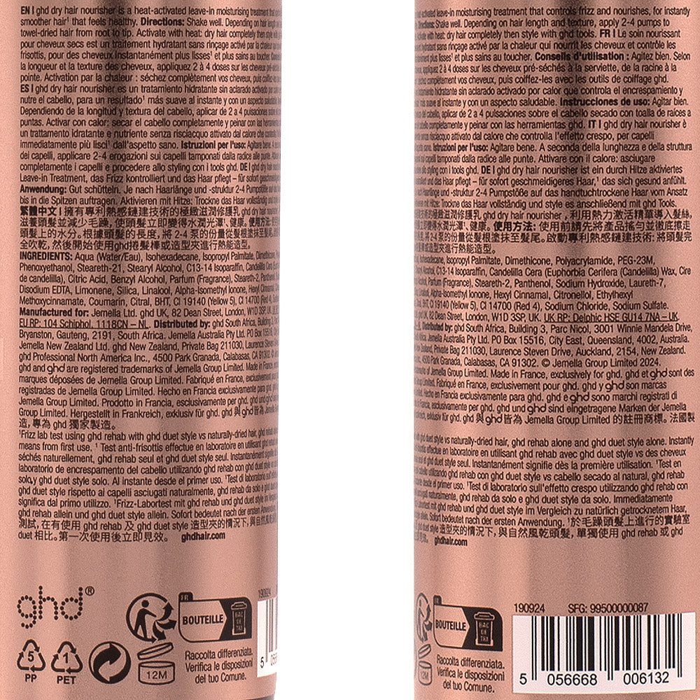 Ghd Rehab Dry Hair Nourisher 95ml - trattamento idratante senza risciacquo [all]