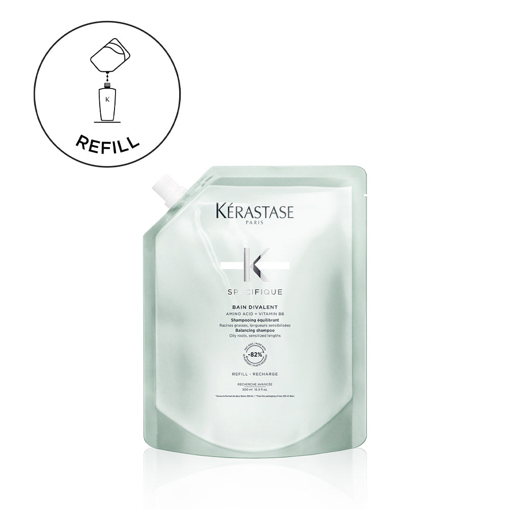 Kérastase Spécifique Bain Divalent Refill 500ml - eco ricarica shampoo capelli grassi [all]
