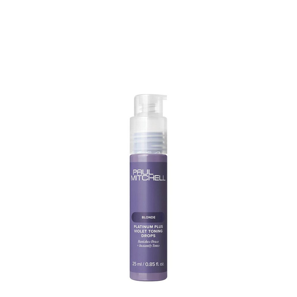 Paul Mitchell Platinum Plus Violet Toning Drops 25ml - gocce tonalizzanti viola capelli biondi