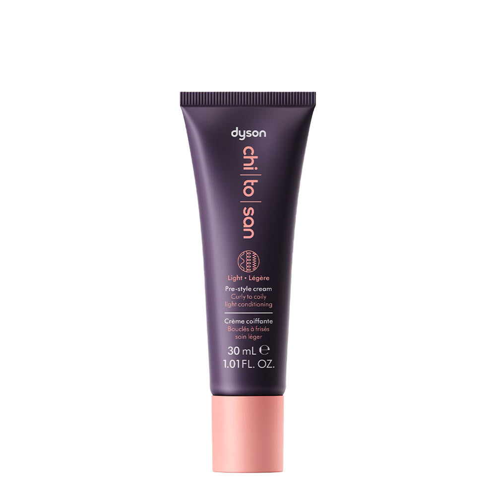 Dyson Chitosan Pre-Styling Hair Cream Curly to Coily Light Conditioning 30ml - crema leggera capelli ricci [all]