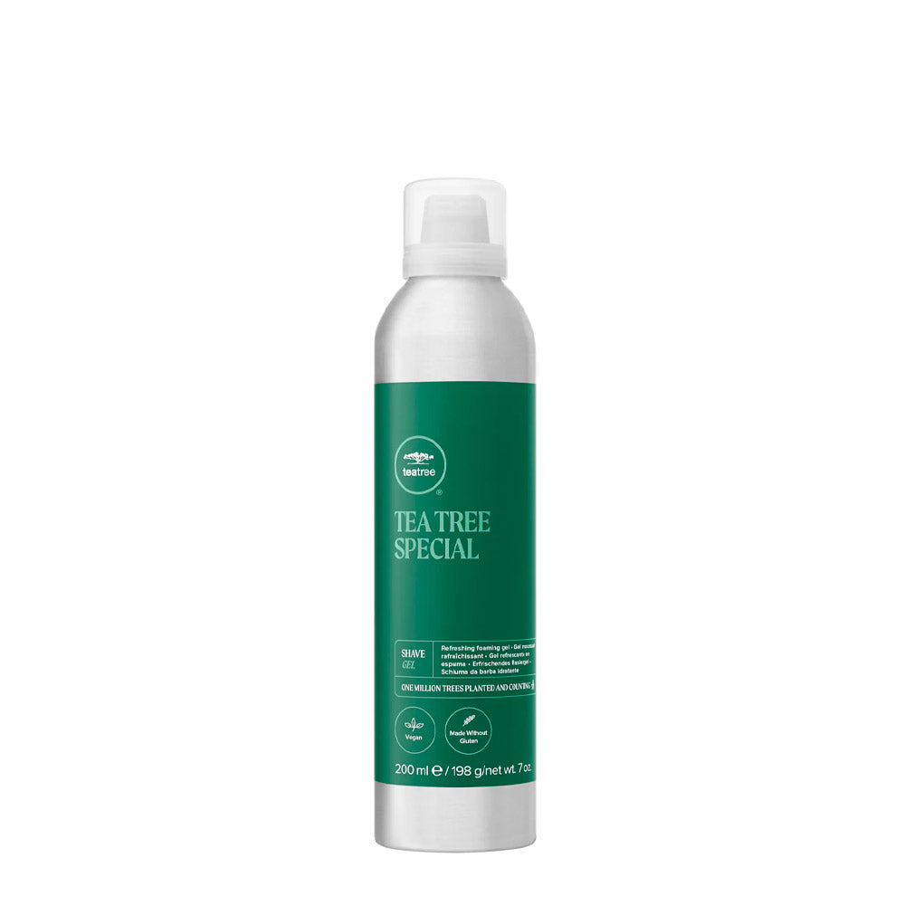 Paul Mitchell Tea Tree Special Shave Gel 207ml - gel da barba idratante e tonificante