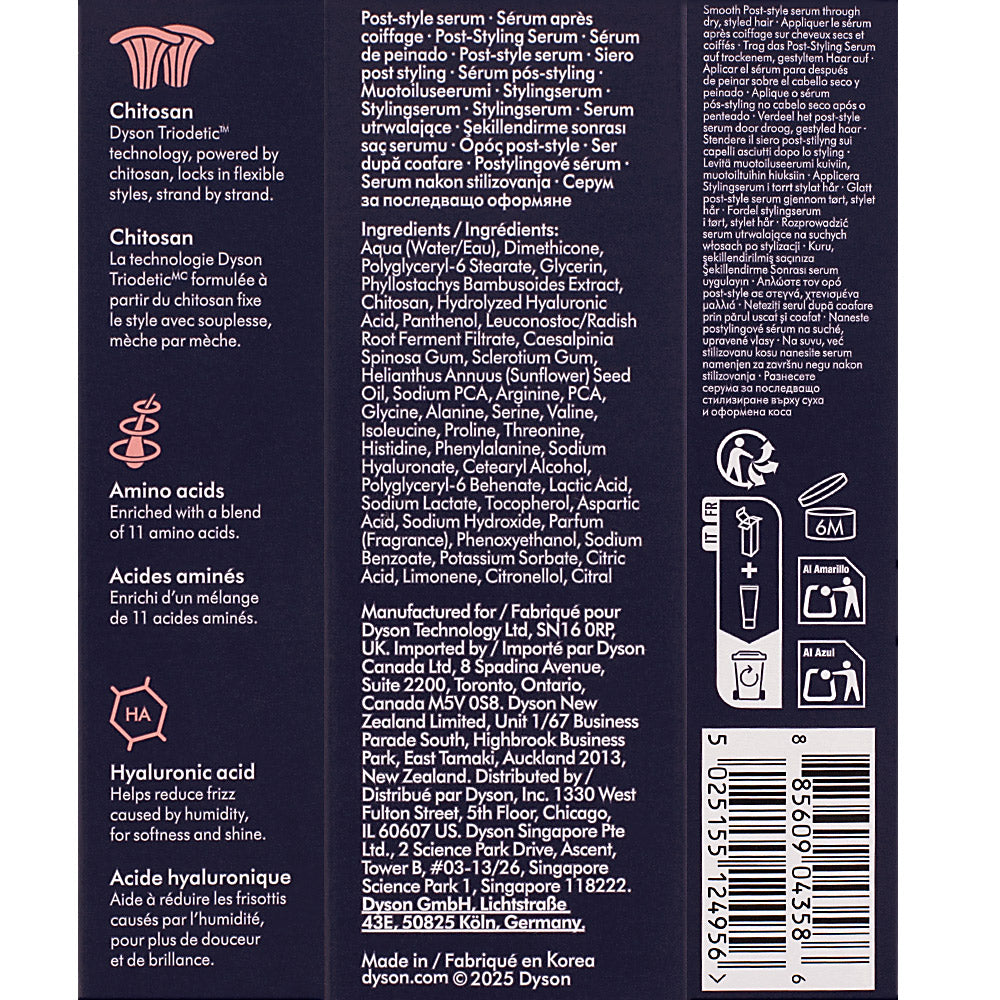 Dyson Chitosan Post-Style Serum 30ml - siero post styling