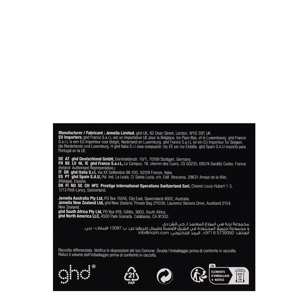 Ghd Halo Wide Smoothing Concentrator Nozzle Black - beccuccio largo per ghd speed [all]