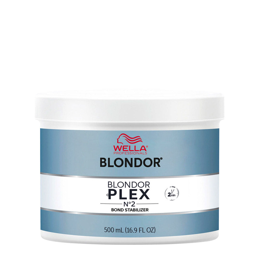 Wella Professionals Blondor Plex N°2 Bond Stabilizer 500ml - trattamento nutriente post decolorazione [all]