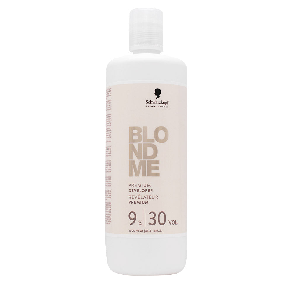 Schwarzkopf Professional Blond Me Premium Developer 9% 30Vol 1000ml - ossigeno attivatore [all]