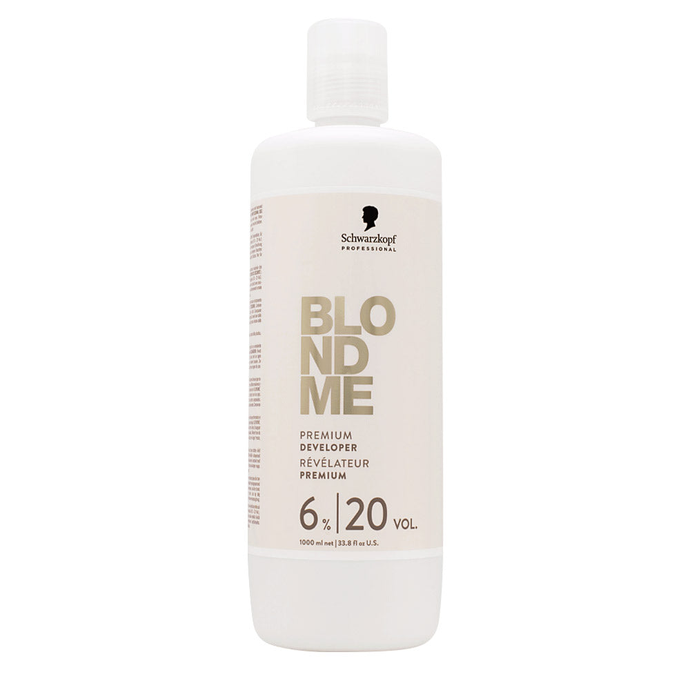 Schwarzkopf Professional Blond Me Premium Developer 6% 20Vol 1000ml - ossigeno attivatore [all]