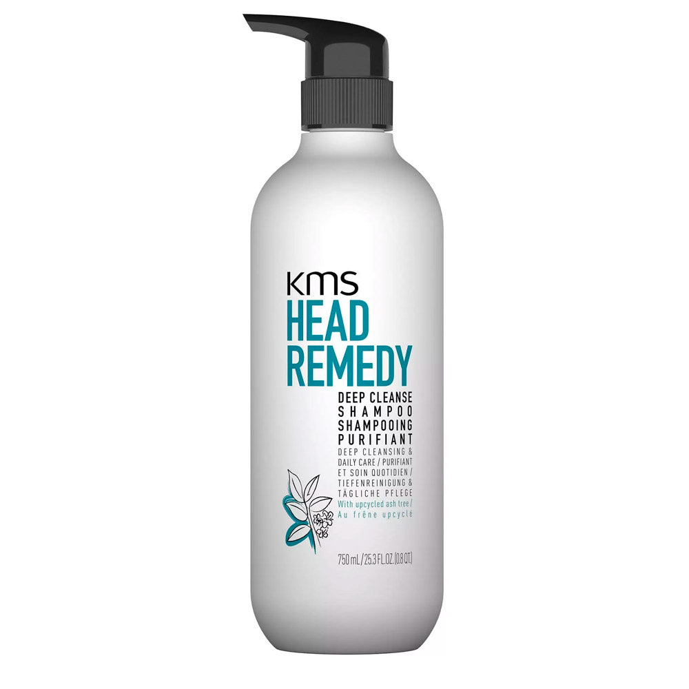 KMS Head Remedy Deep Cleanse Shampoo 750ml - shampoo pulizia profonda [all]