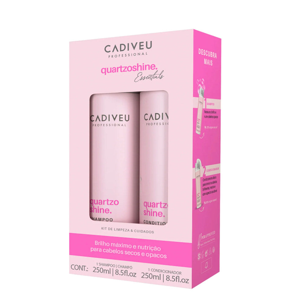 Cadiveu Essentials Quartzo Shine Essentials Kit - kit illuminante e nutriente [all]