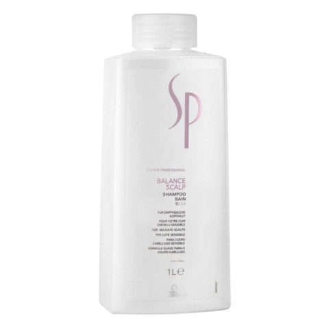 Wella SP Balance Scalp Shampoo 1000ml - soothing shampoo for sensitive scalps