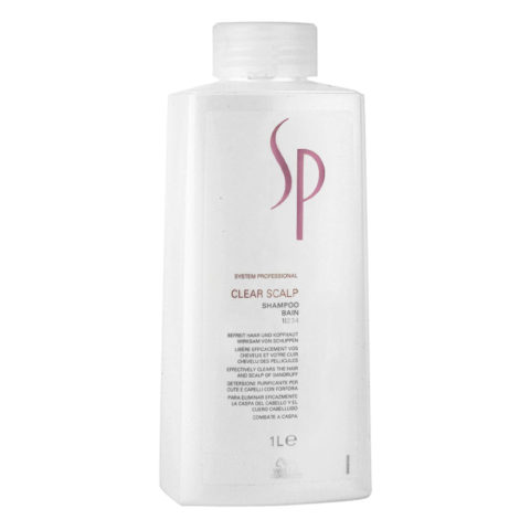 Wella SP Clear Scalp Shampoo 1000ml - antidandruff shampoo
