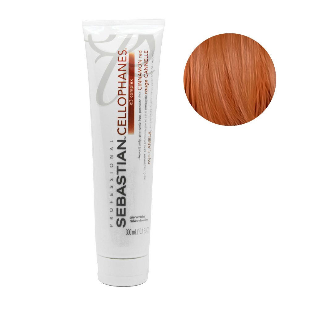 Sebastian Cellophanes Cinnamon Red 300ml - reflex mask