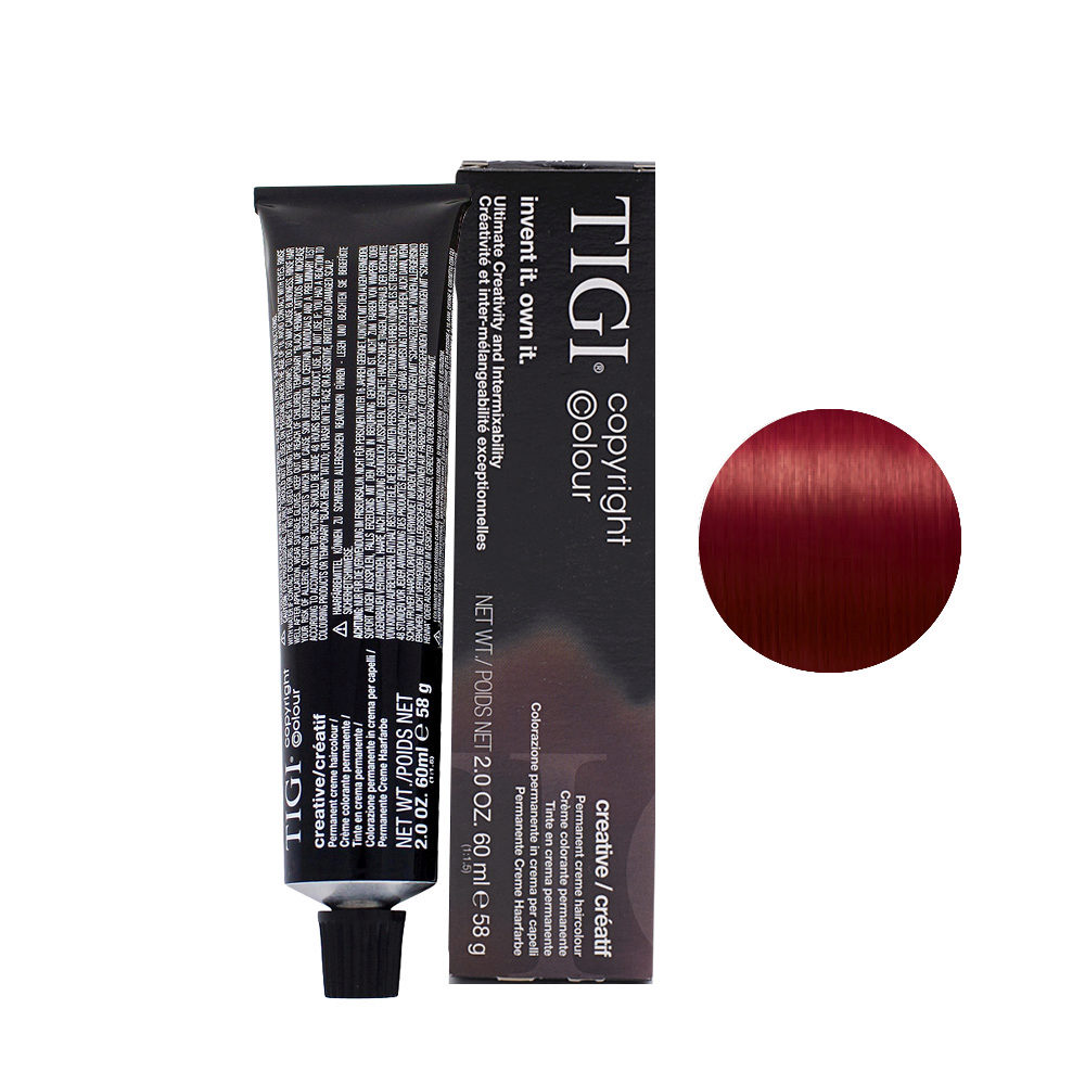 5/6 Light red brown Tigi Creative 60ml