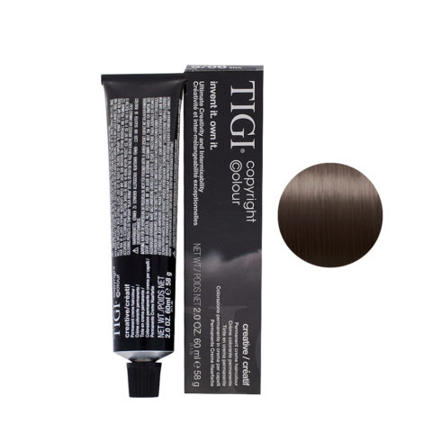 6/08 Dark natural ash blonde Tigi Creative 60ml