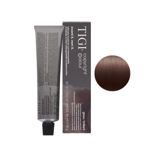 6/85 Dark Ash Mahogany Blonde Tigi Gloss 60ml