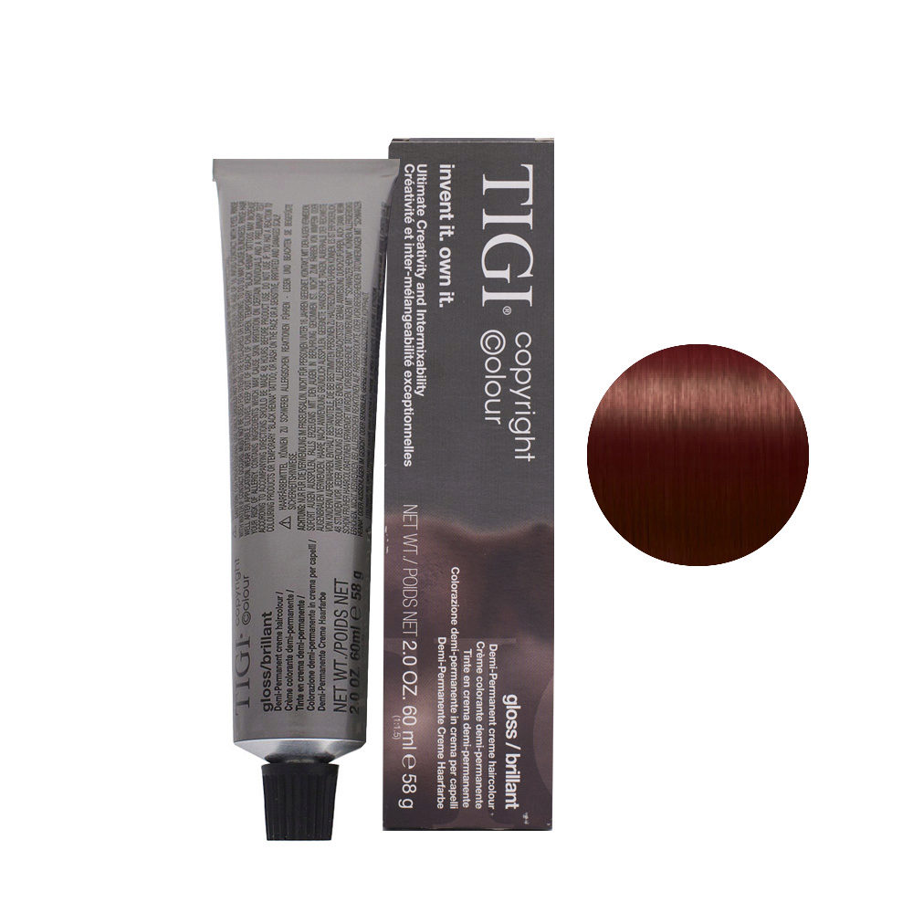 5/5 Light Mahogany Brown Tigi Gloss 60ml