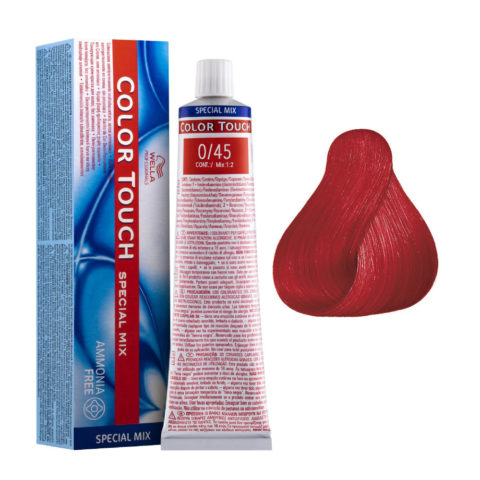 Wella Color Touch Special Mix 0/45 Red 60ml  - semi-permanent color without ammonia