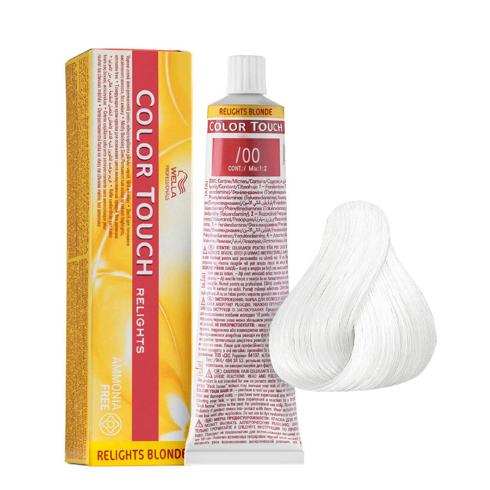 /00 Natural Wella Color Touch Relights blonde ammonia free 60ml