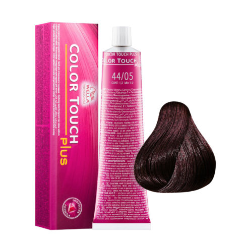 44/05 Intense medium brown natural mahogany Wella Color Plus touch ammonia free 60ml