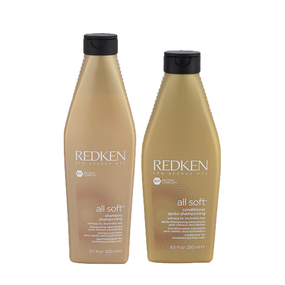 Redken Kit All Soft Shampoo 300ml Conditioner 250ml Hair Gallery